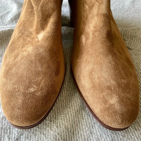 SAINT LAURENT Blake Jodhpur Suede Buckle Ankle Boots - Picture 3 of 9